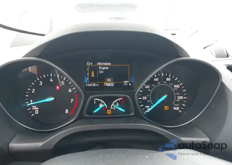 2017 Ford Escape Se из США, поврежденный, VIN 1FMCU0GD2HUC76013